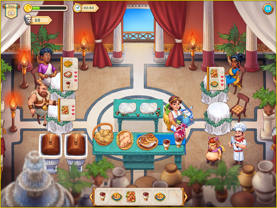 Greek Kitchen Frenzy: Dionysus iPad screenshot