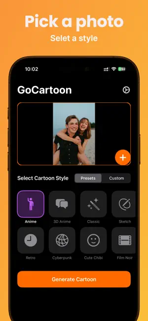 Cartoon Yourself: anime maker⁺ screenshot 1