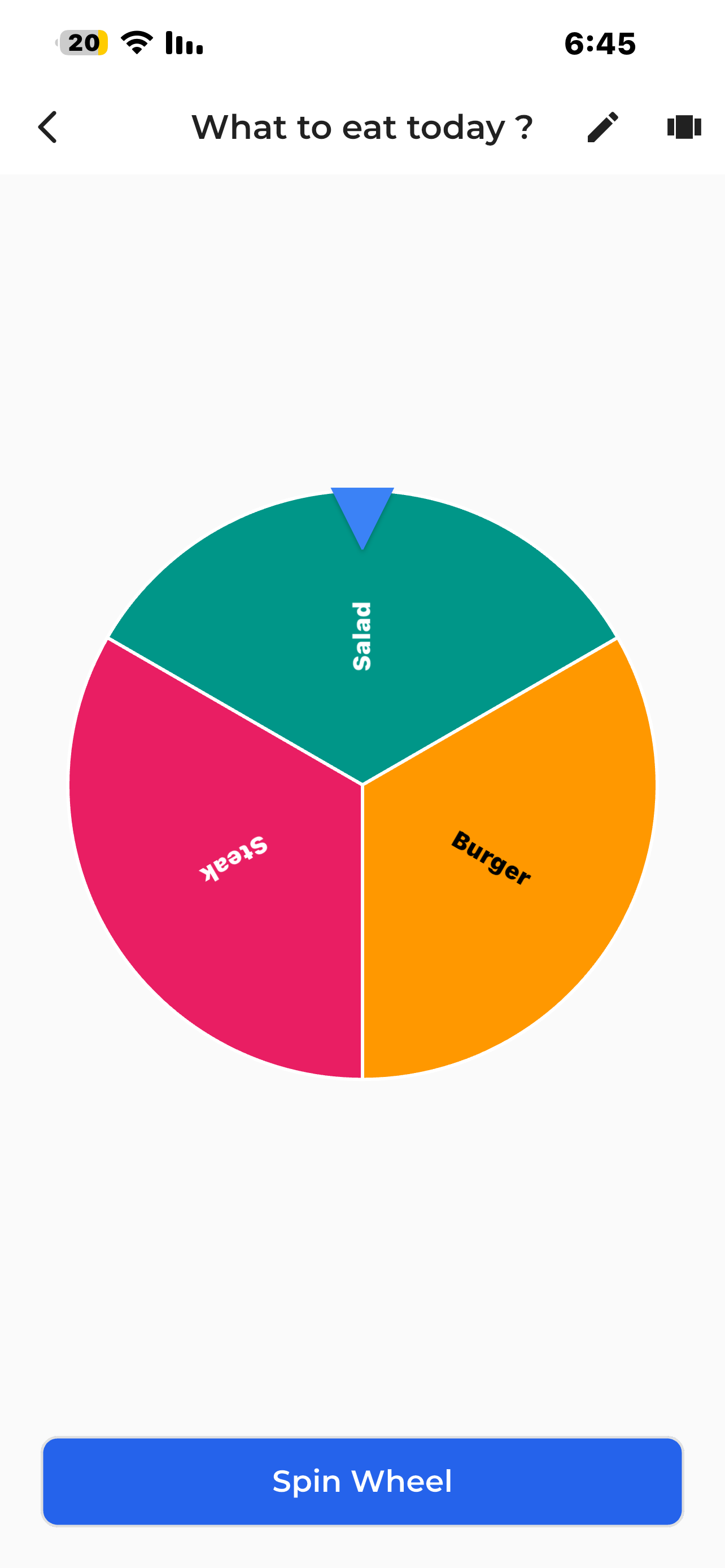 Spinafy – Spin & Decide