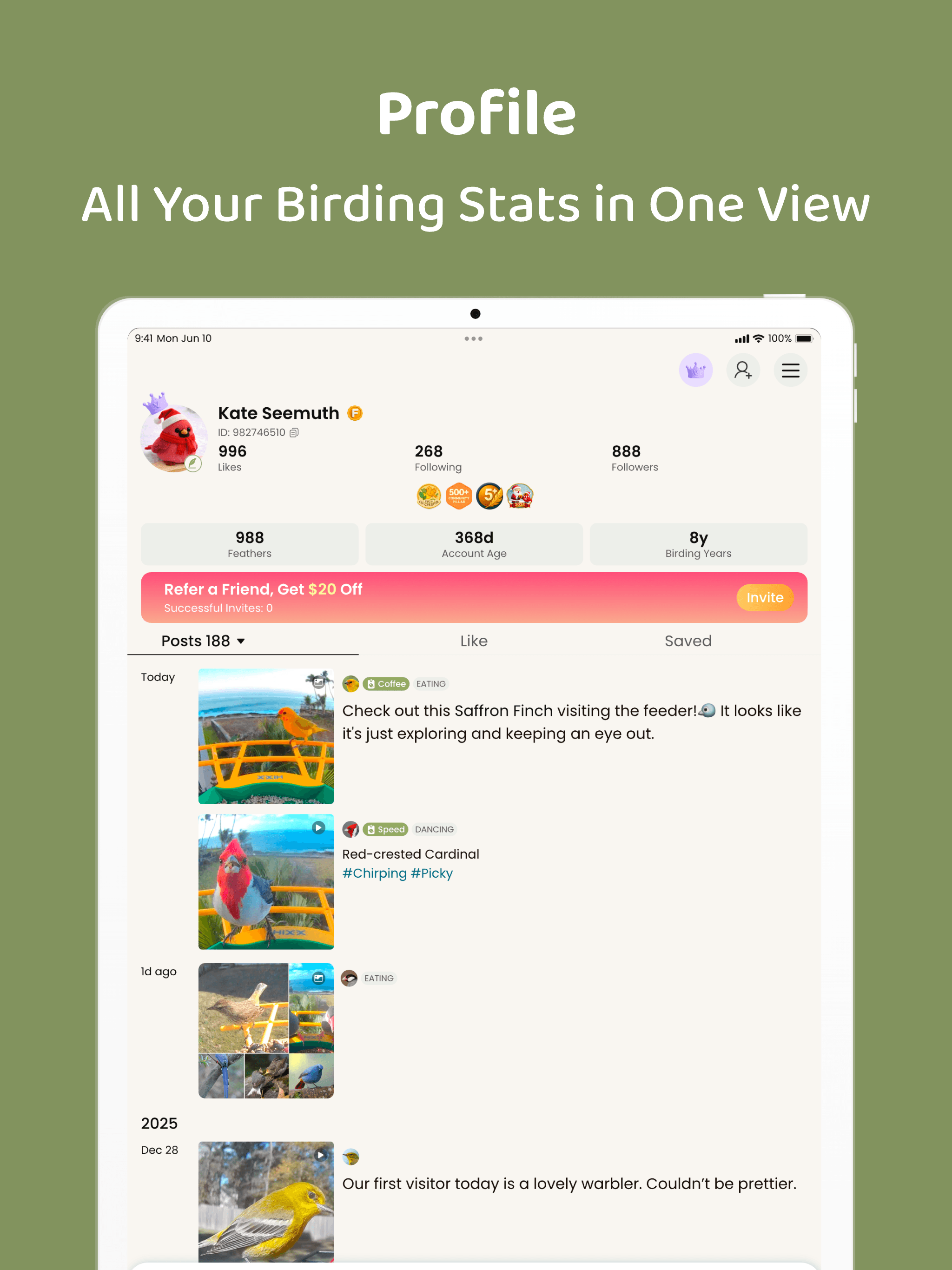 COOLFLY：Free Bird ID&Community screenshot 16