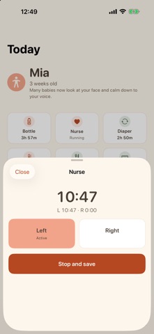 Newborn Log: Baby Tracker screenshot 4