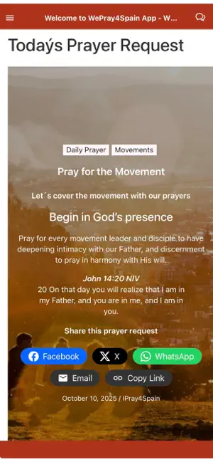 WePray4Spain screenshot 3