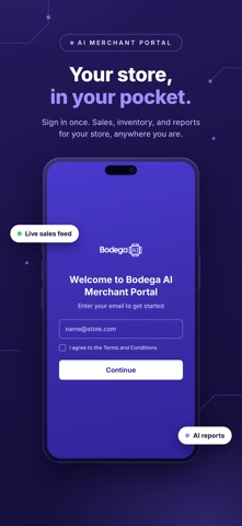 Bodega AI Merchant App Screenshot 1 of 8