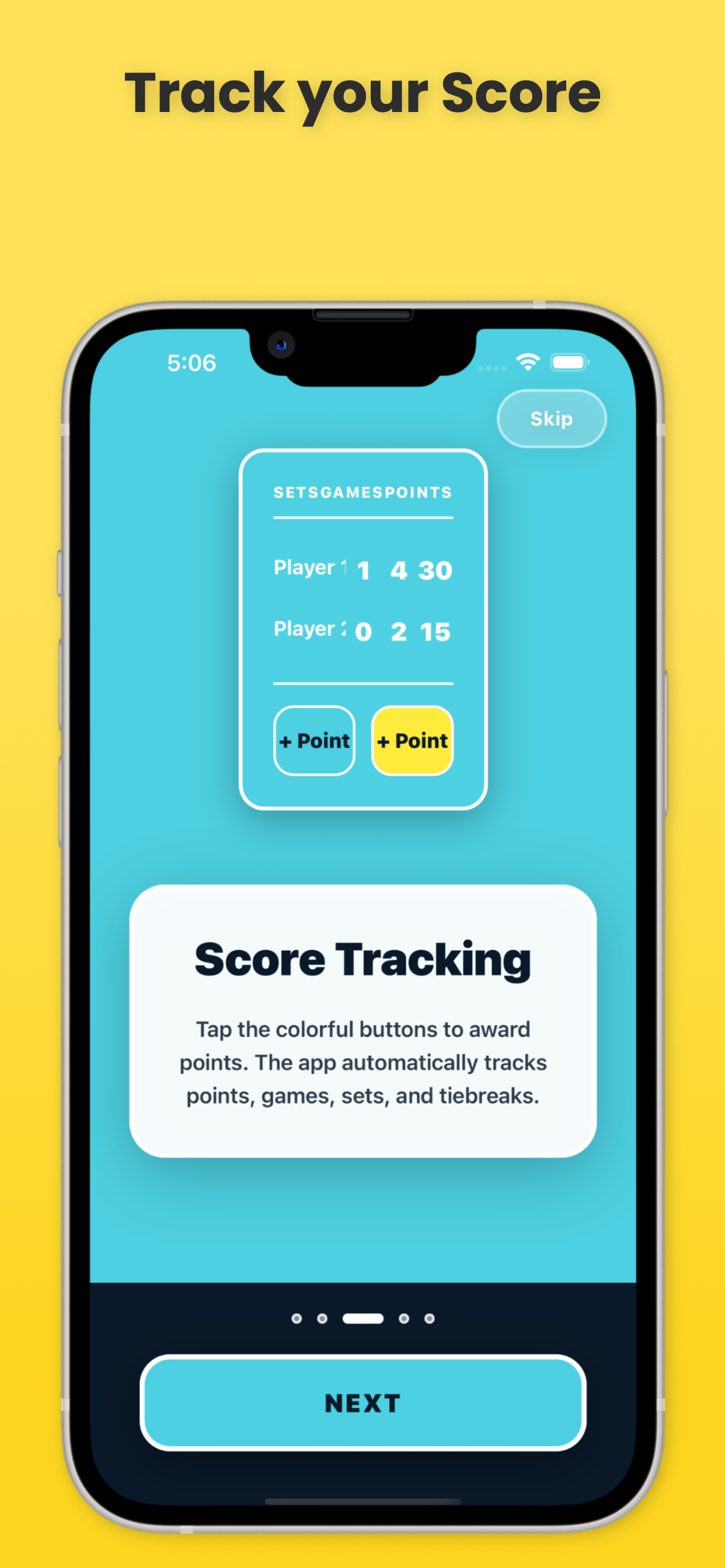 Tennis Score Keeper.