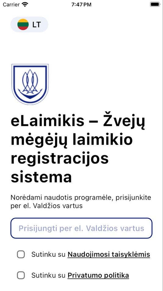 #1. eLaimikis (iOS) 由: MB Vilantis