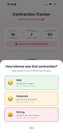 Contraction & Baby Tracker Screenshot 2 of 6