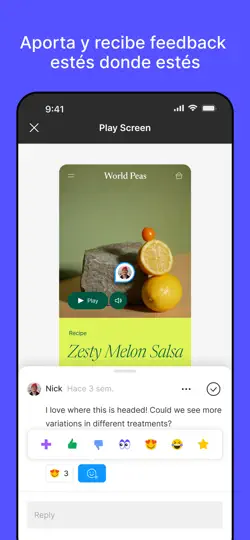 Captura de pantalla de Figma en iPhone 2