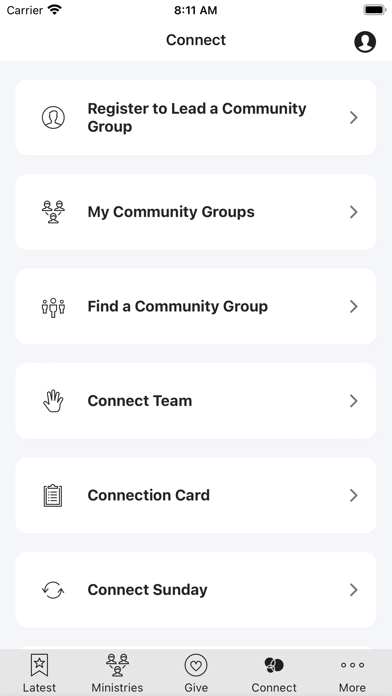 Desperation Church App Screenshot