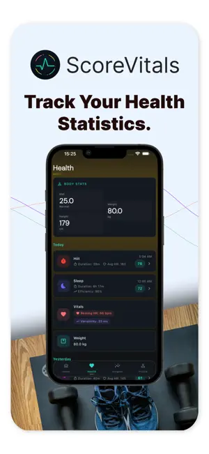 ScoreVitals: Fitness Score screenshot 1