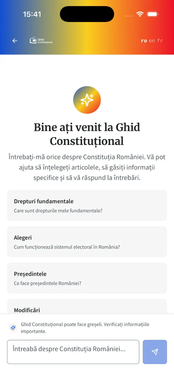 #3. Constitutional Guide (iOS) Ved: Alexandru Zamfir