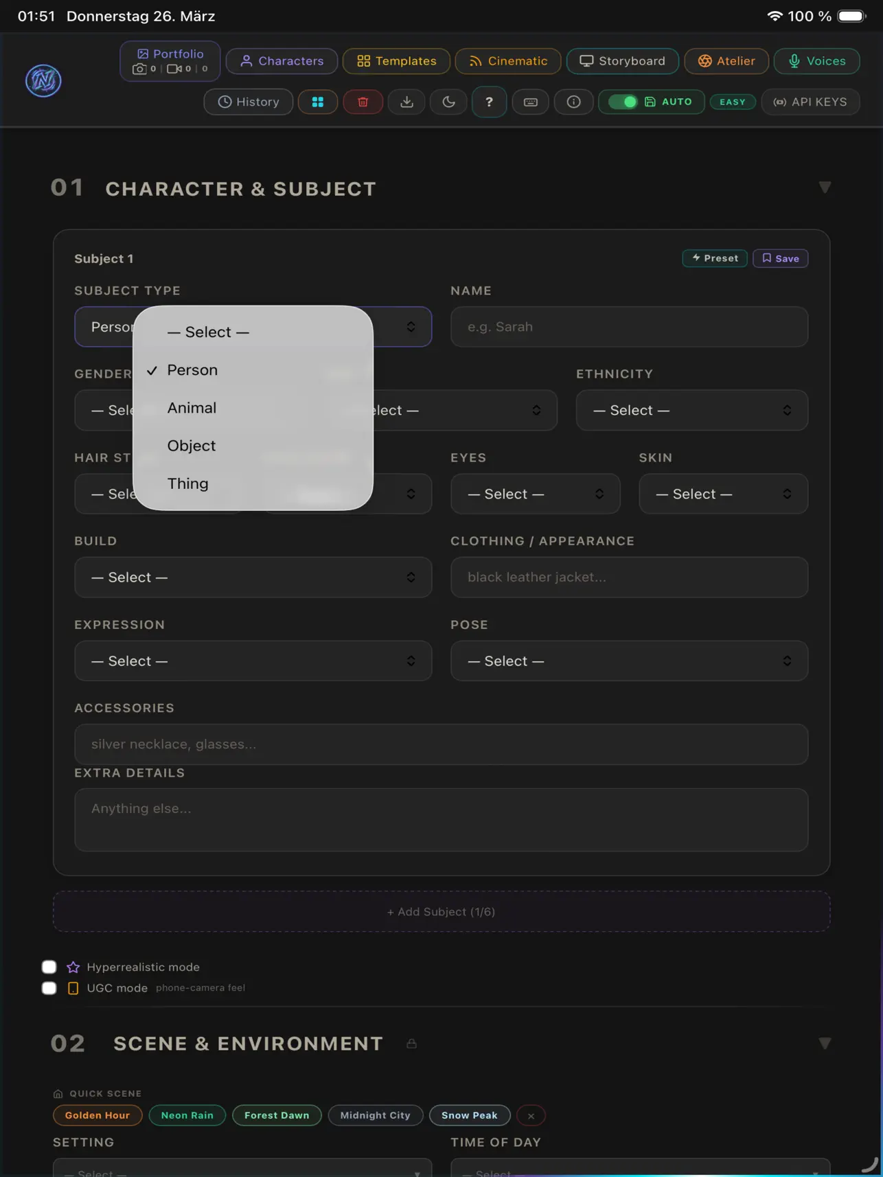 Nano Prompt Studio Pad Screenshot 1