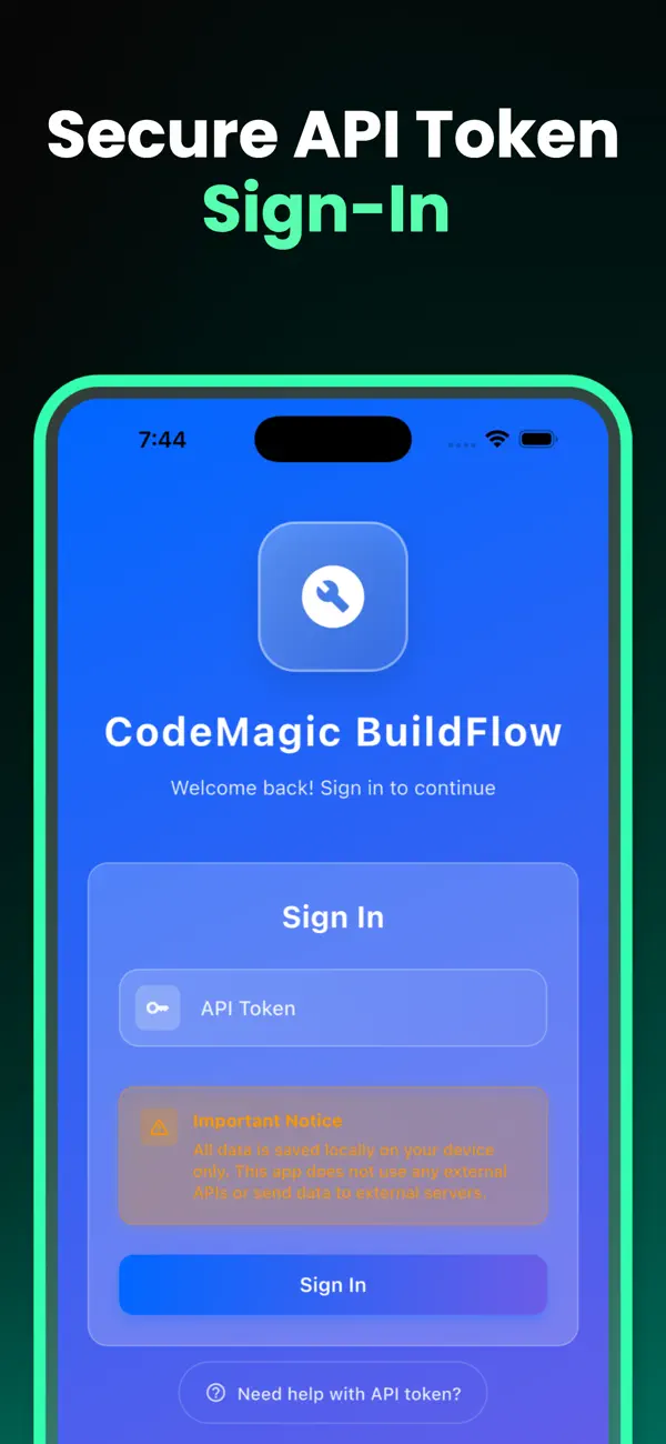 #2. Codemagic Builder Pro (iOS) بواسطة: Amr Saied