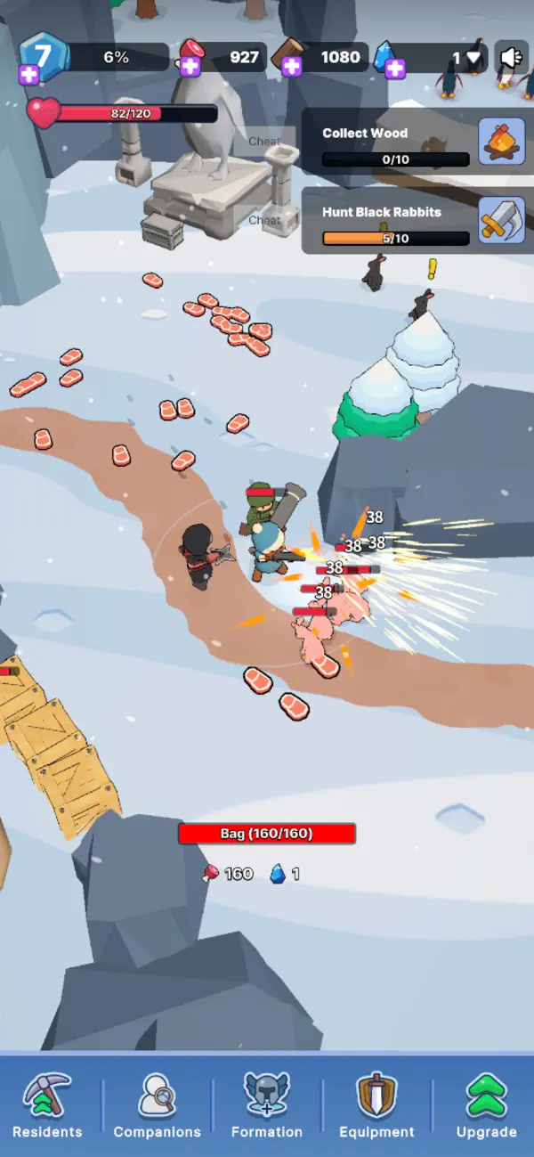 Frozia: Eternal Frontier iOS Mod IPA screenshot 1 - iOS game interface