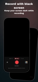 Black Screen Camera QuietCam screenshot