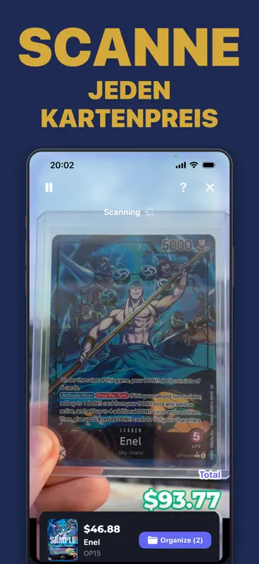 Mugi: OPTCG Karten Scanner screenshot 1 of 8