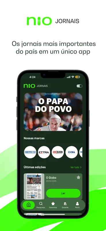 Nio Jornais screenshot 2 of 4