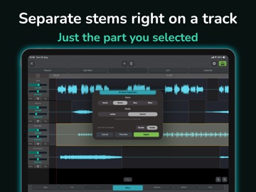 SoundLab - Audio Editor iPad screenshot