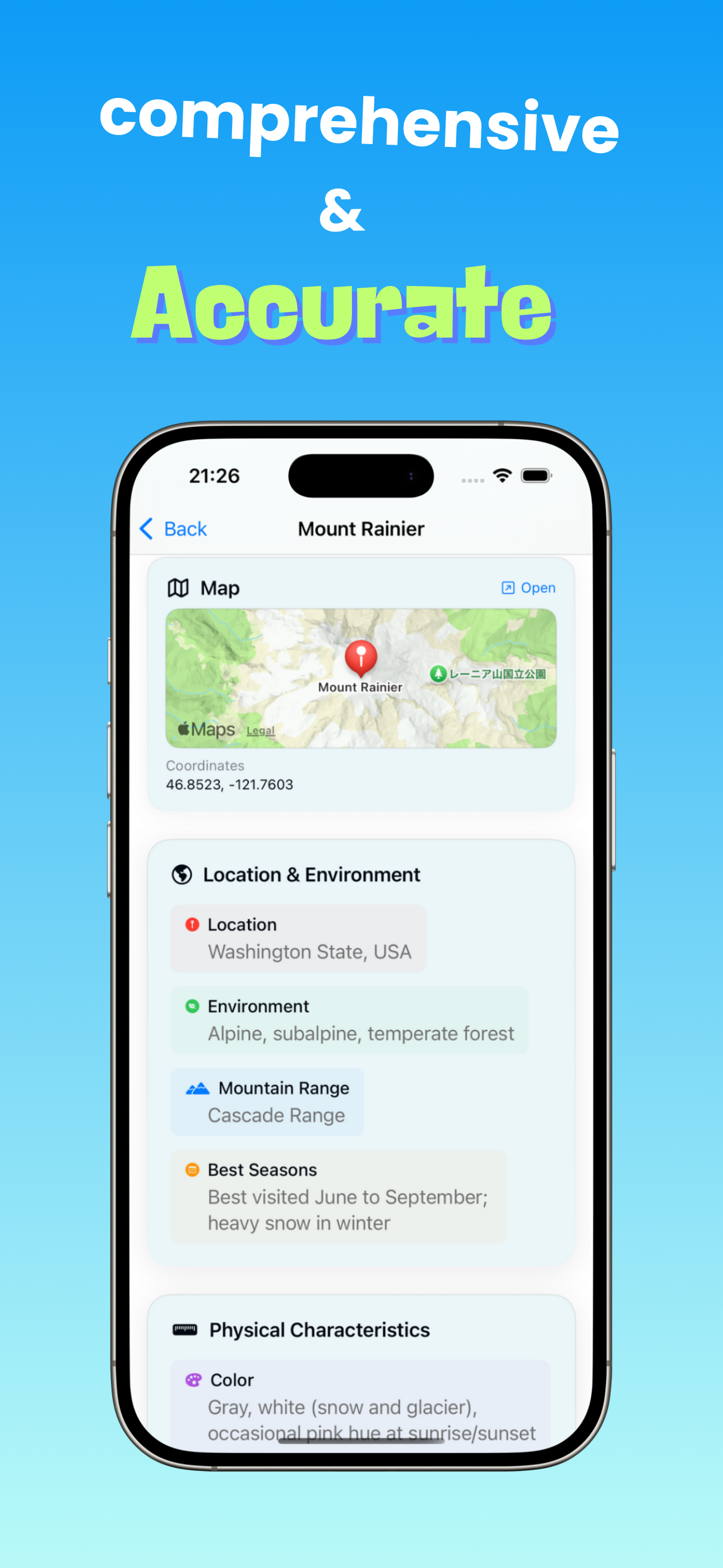 Mountain Identifier - PeakSnap screenshot 3