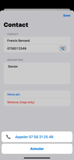 Screenshot von Smart AddressBook auf dem iPhone 6