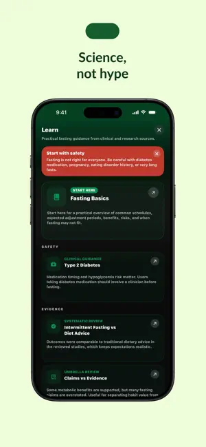 Hold Fast — Fasting Tracker screenshot 2