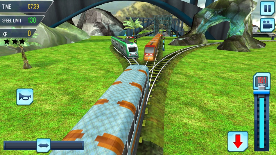 #7. Subway Bullet Train Driving 3D (iOS) 由: Gamezeniq Technologies