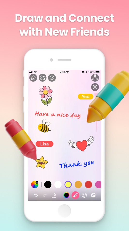 #4. Skizz - Drawing Together (iOS) 由: VOLIO VIET NAM COMPANY LIMITED