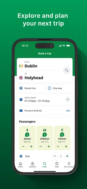 Irish Ferries screenshot 3