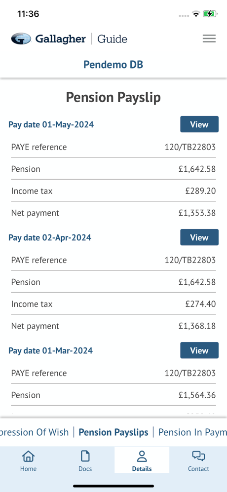Gallagher Guide - Pensions screenshot 7
