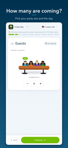 ResTa Clients: Book a Table screenshot 3