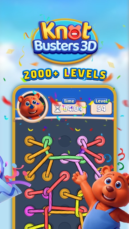 Knot Busters 3D screenshot 1