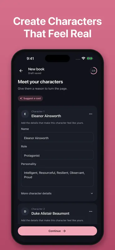 Novelleo: AI Book Writer screenshot 5 of 8