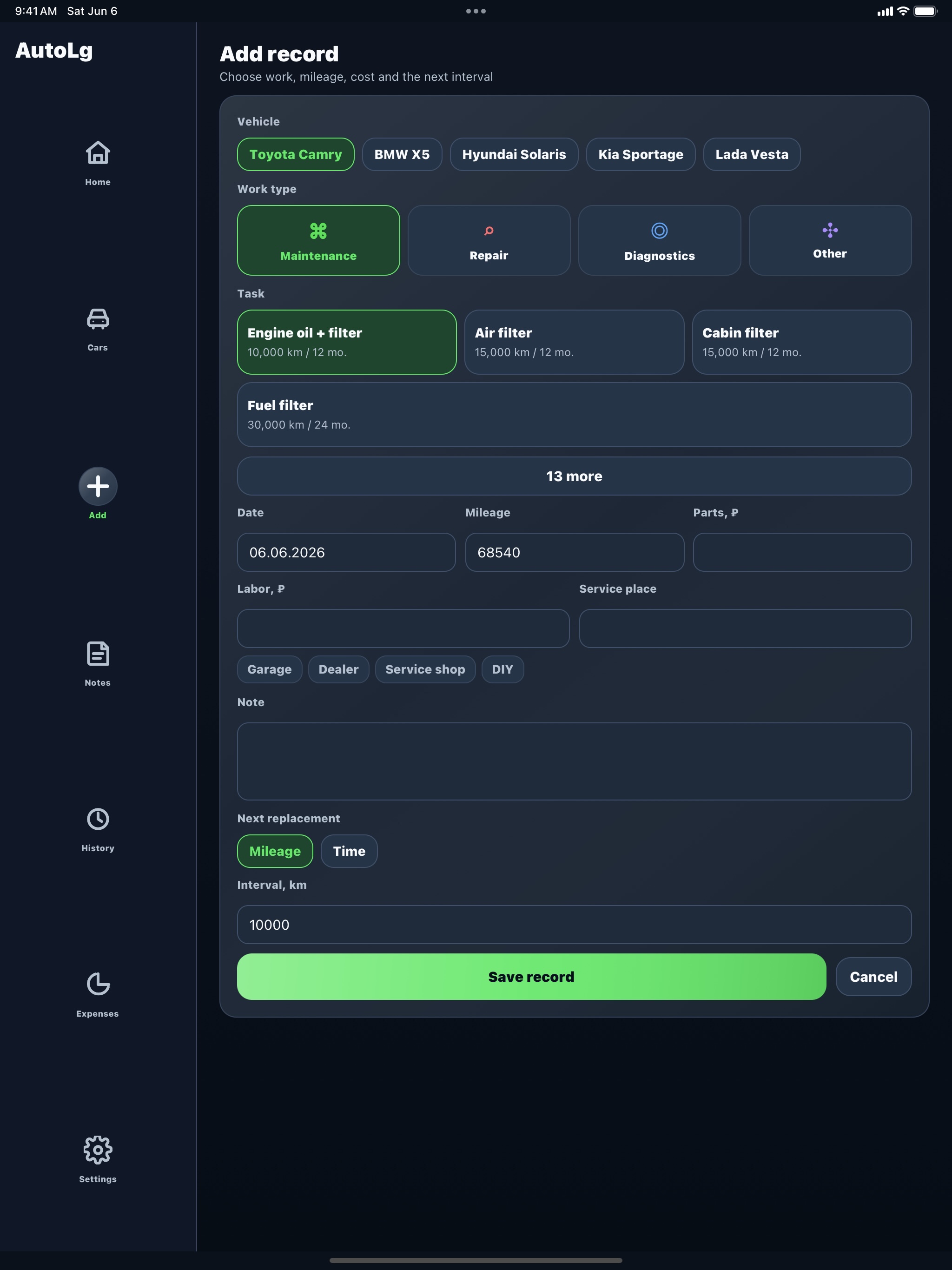 AutoLg screenshot 8