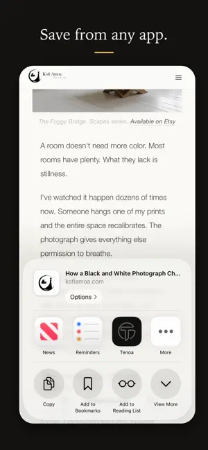 Tenoa: Your Visual Library screenshot 2