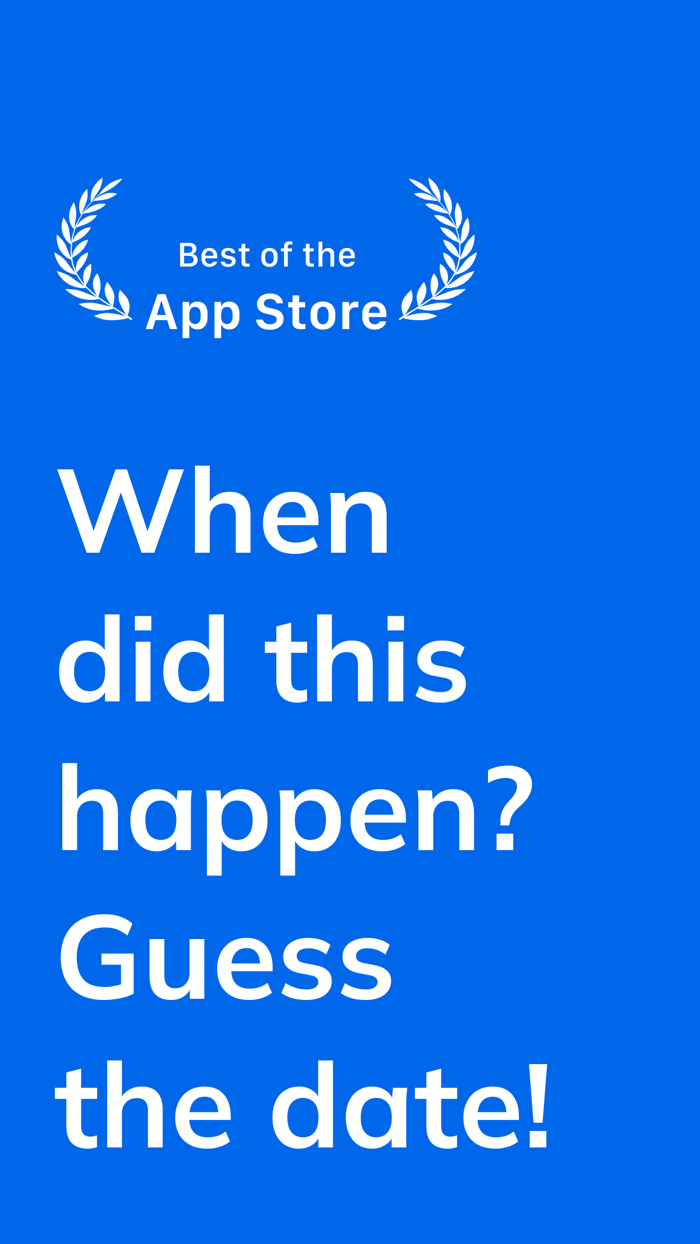 Guess the Date Famous events