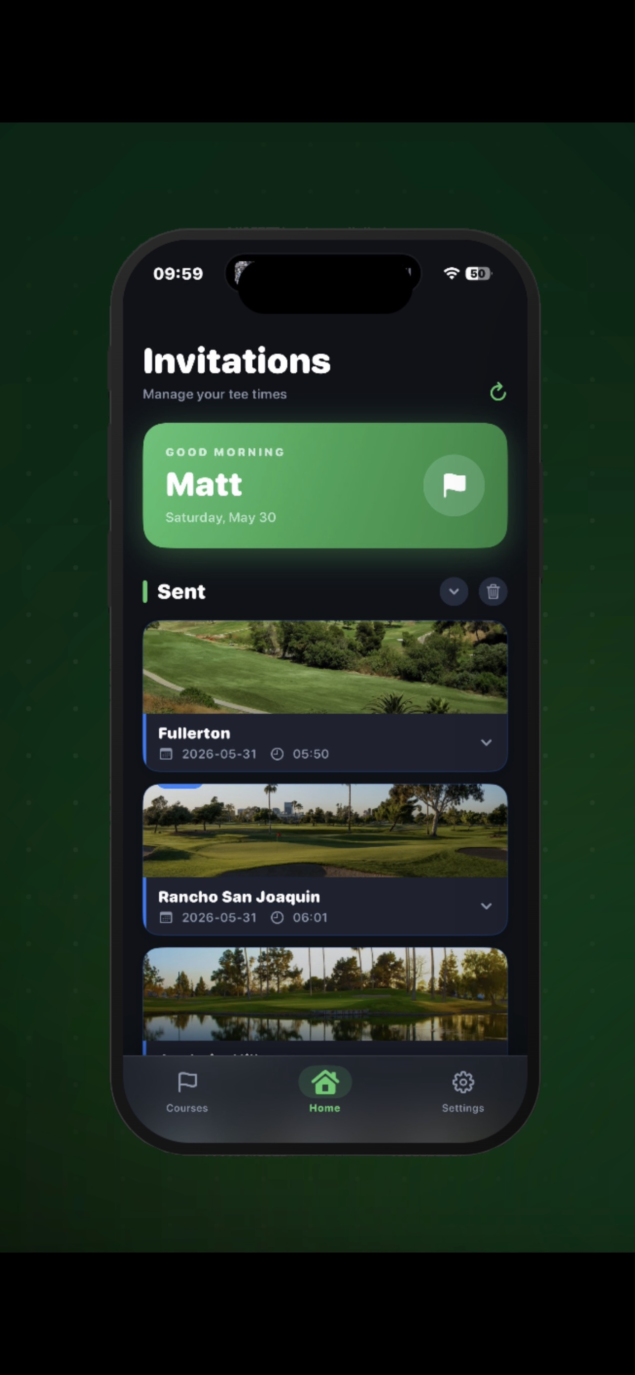 TeeSync Golf screenshot 7