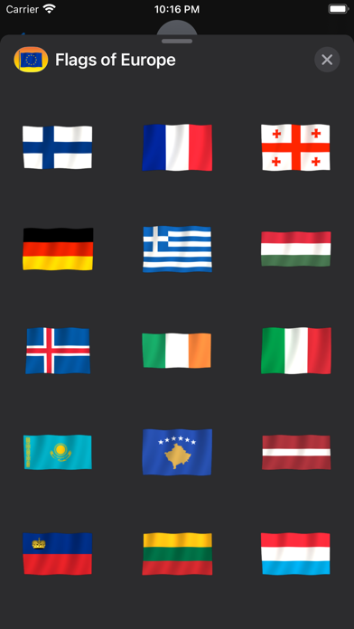 Flags of Europe Screenshot
