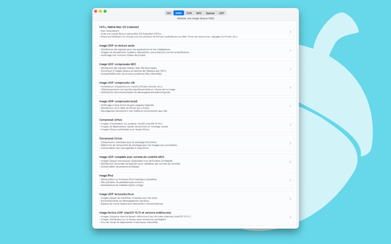 Screenshot #2 pour Disk Image Creator