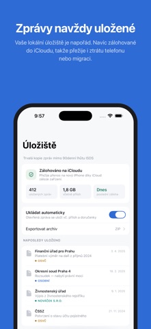 Mobilní Datovka screenshot
