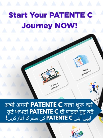 QuizPatente C Multilingua 2026 iPad screenshot