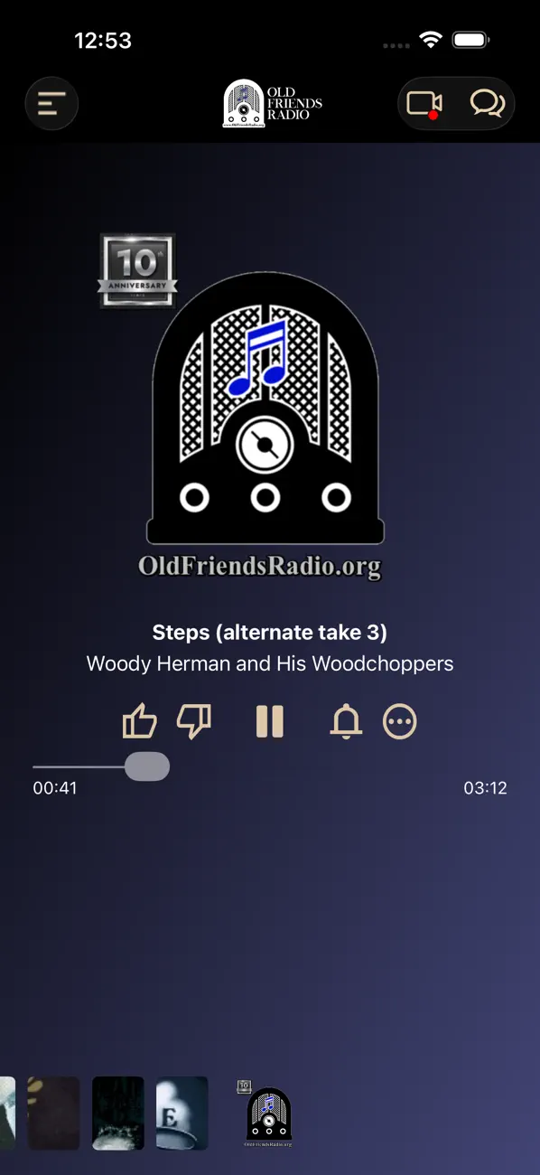 Screenshot #2 pour Old Friends Radio