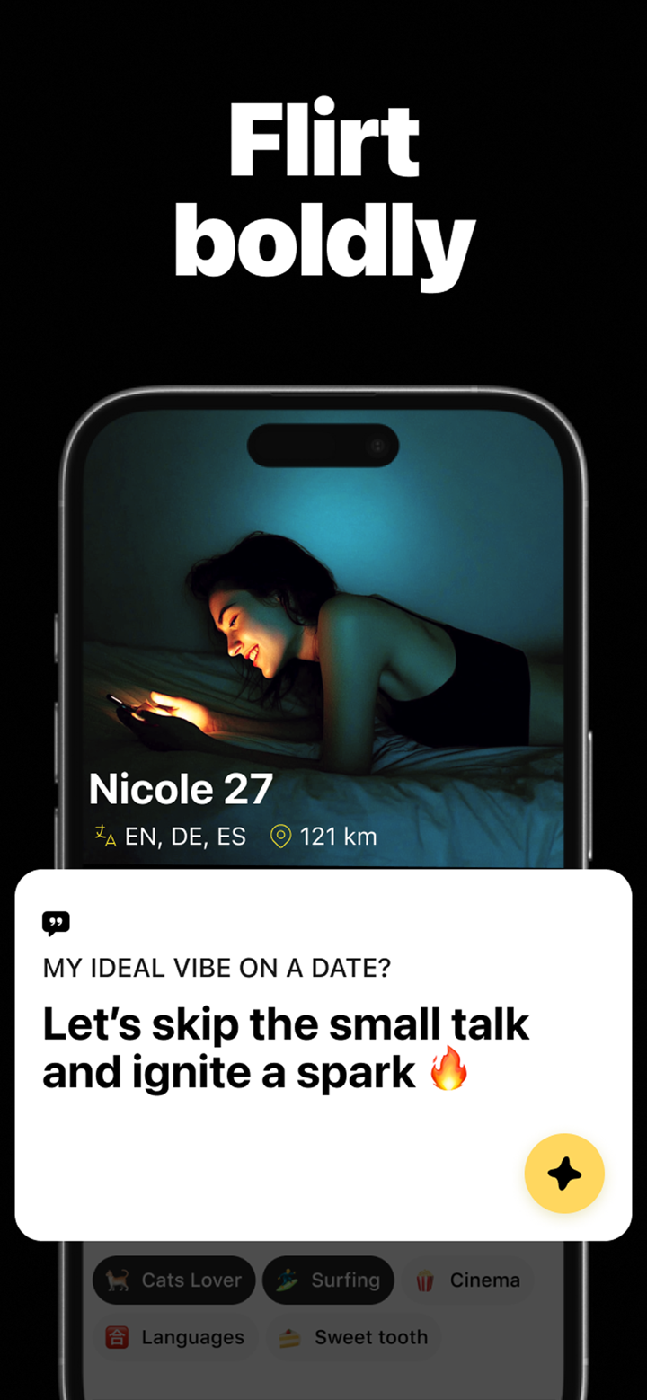 Spark Dating: Flirt & Chat screenshot 2