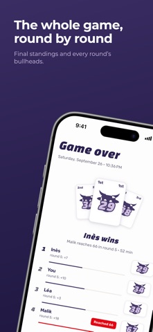 Captura de ecrã 2 de Soixante-Six Scorekeeper