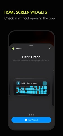 HabiTool - Daily Habit Tracker iPhone screenshot