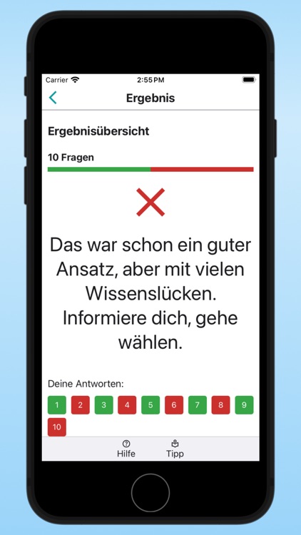 Parteiparolen Quiz Sachsen