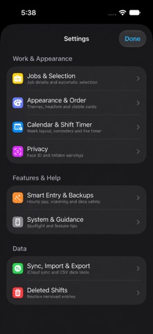 App screenshot