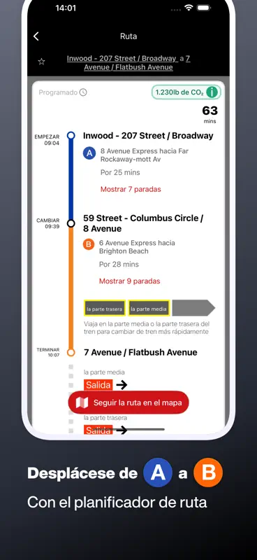 Metro de Nueva York MTA NYC screenshot 3 of 6