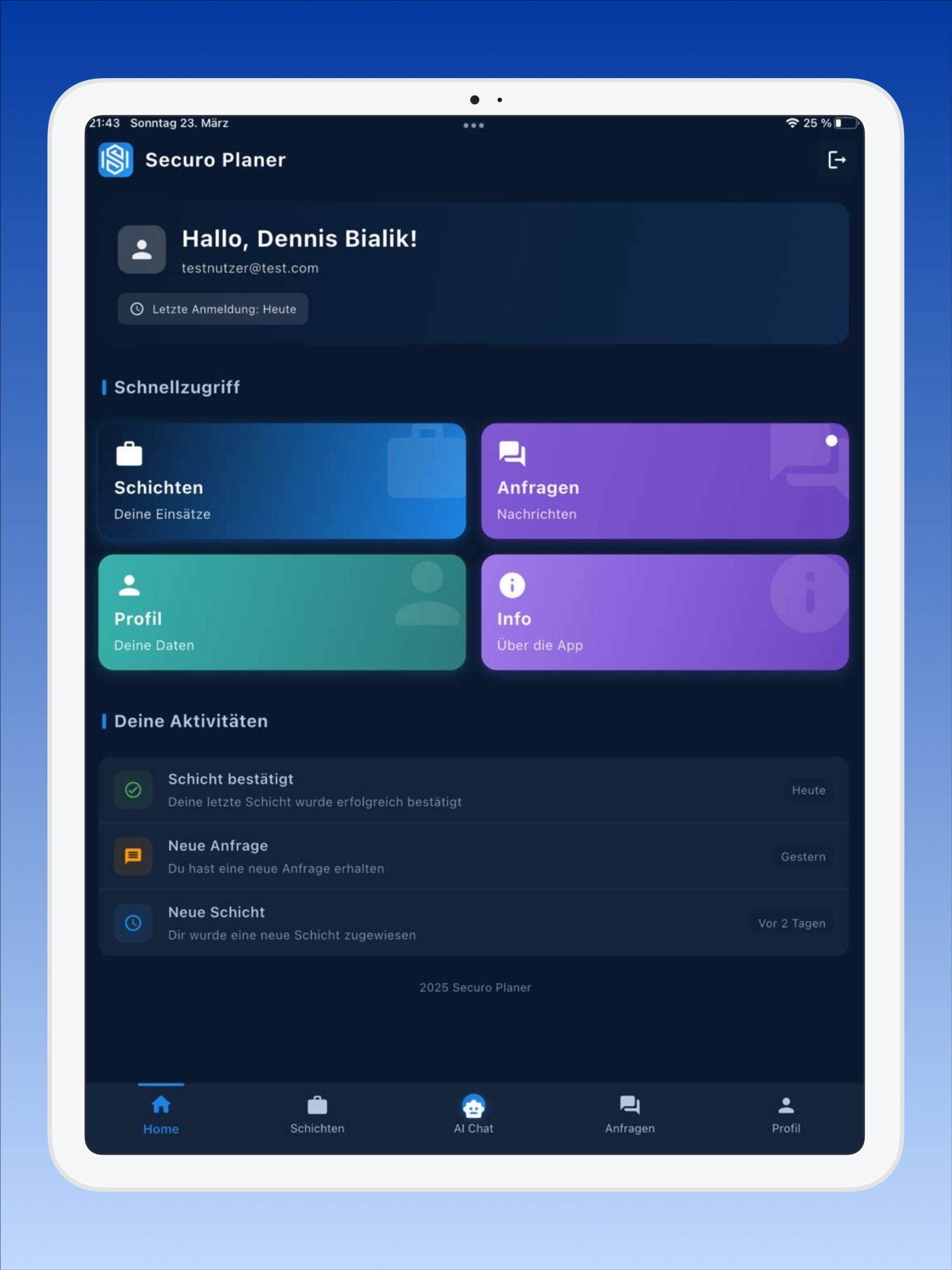 Securo Planer | Dienstplanung screenshot 11