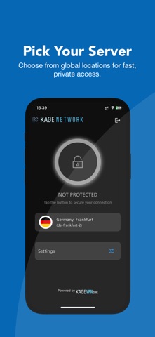 KAGE VPN screenshot