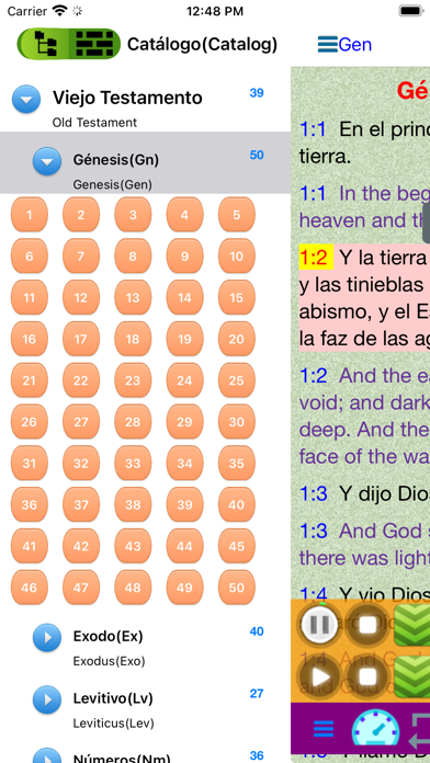 Screenshot #2 pour Español Biblia Reina Valera