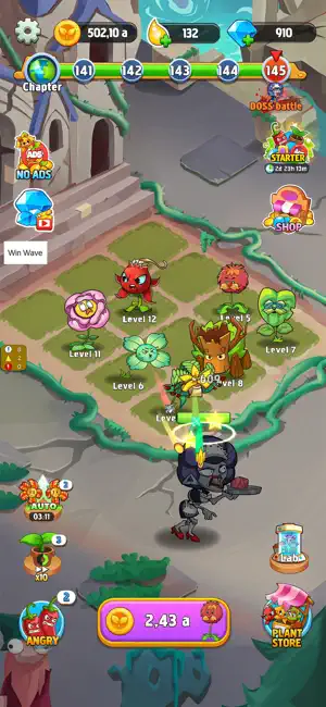 Bloom Merge: Undead Clash screenshot 4